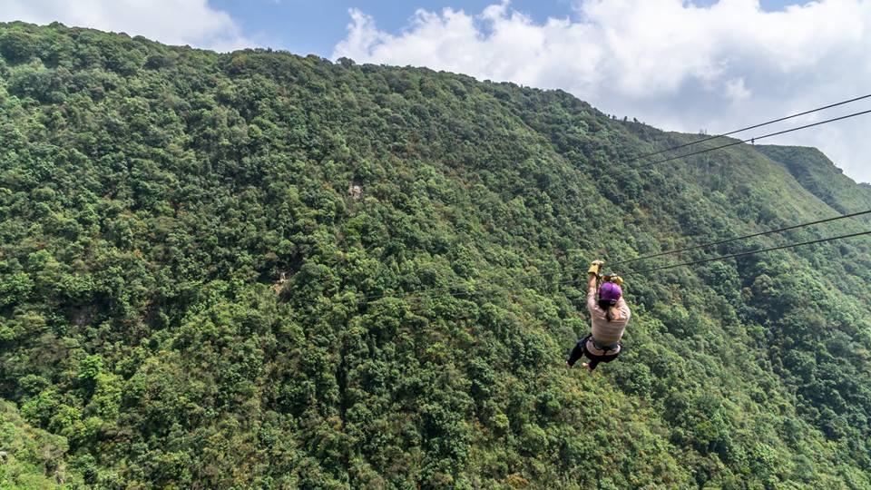 Zip Lining at Mawkdok